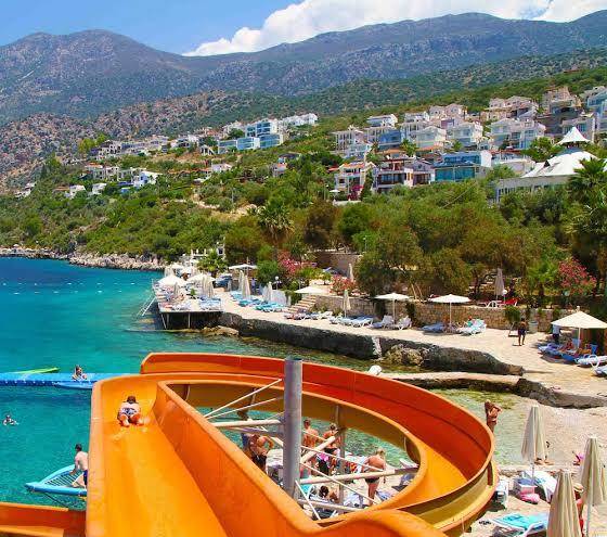 Hotel beach park
