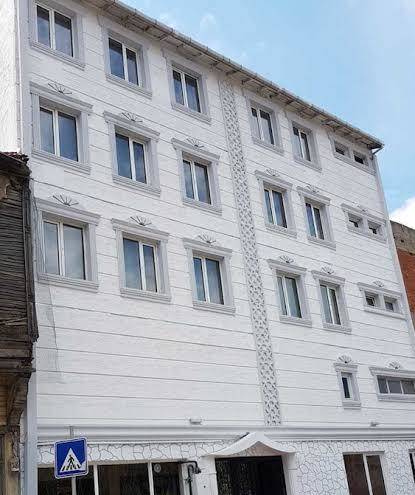 White blue hotel