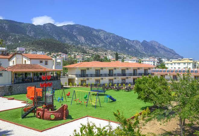 Riverside garden resort