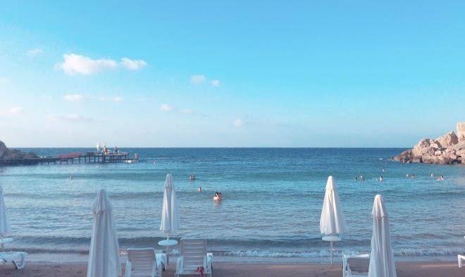 Deniz kizi on a sandy beach