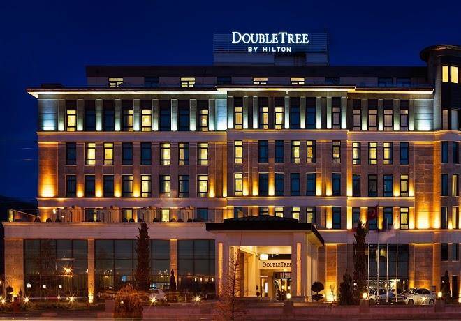 Doubletree by hilton hotel van