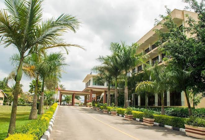Lake view resort hotel