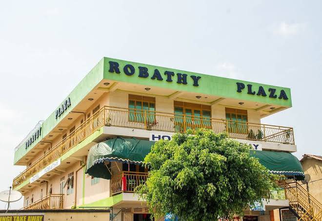 Hotel robathy and supermarket
