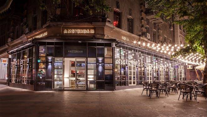 Amsterdam hotel ta restoran