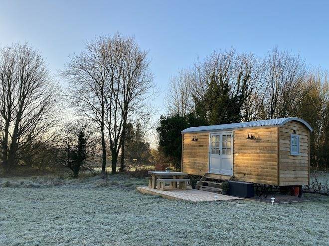 The shepherds hut bath