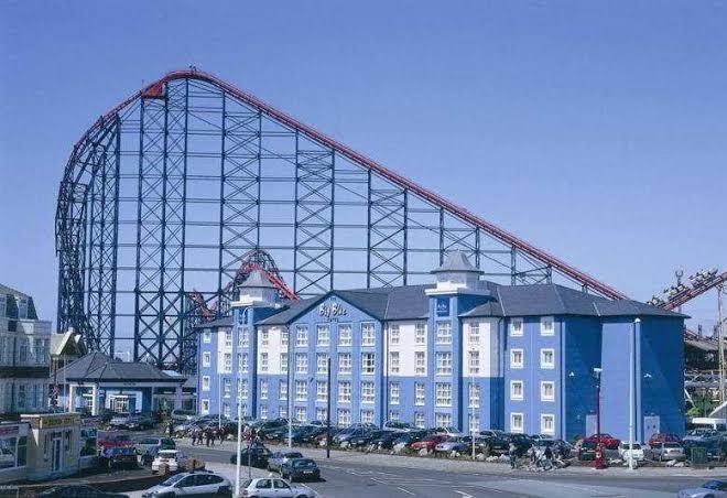 The big blue hotel