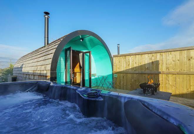 Cheshire glamping at lady heyes