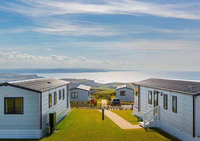 Sandymouth holiday resort