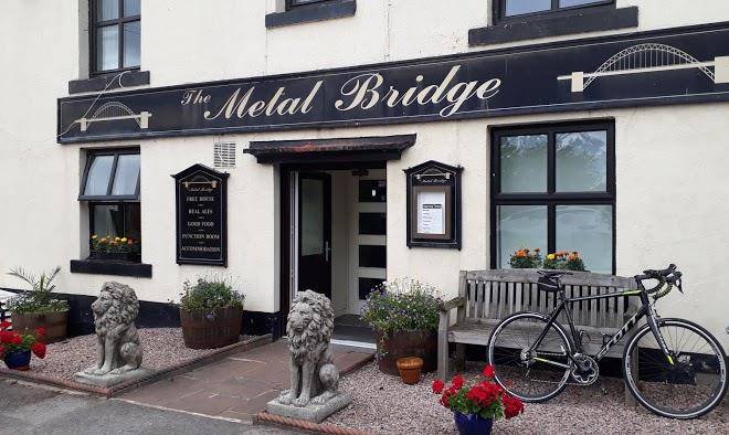 Metal bridge inn