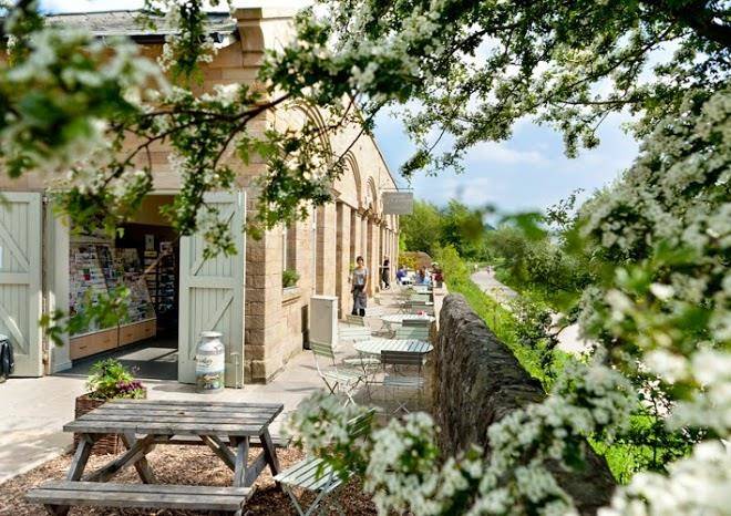 Hassop station cafe and monsal trail cycle hire