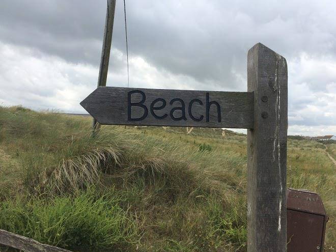The beach huts camber sands
