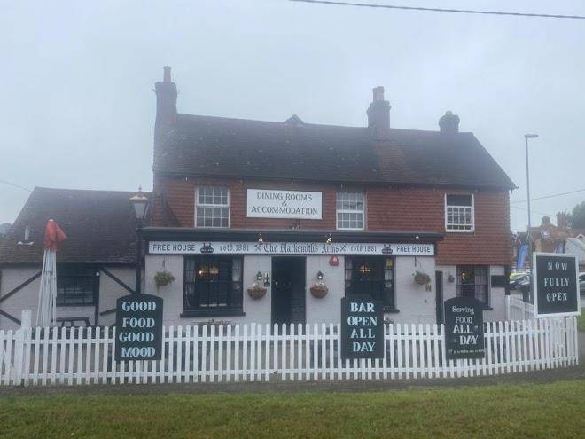 The blacksmith's arms
