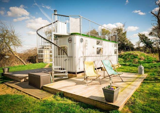 The glamping orchard