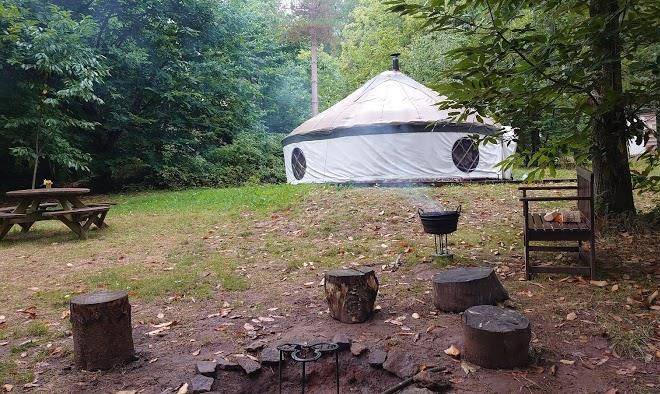 Woodland tipi & yurt holidays
