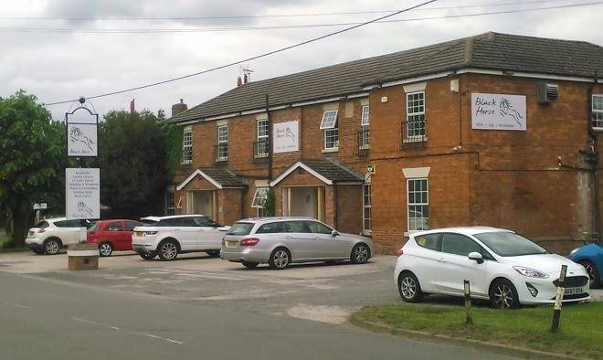 The black horse