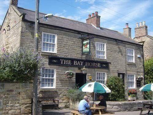 The bay horse