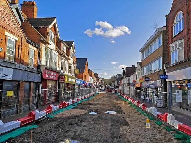 Camberely high street