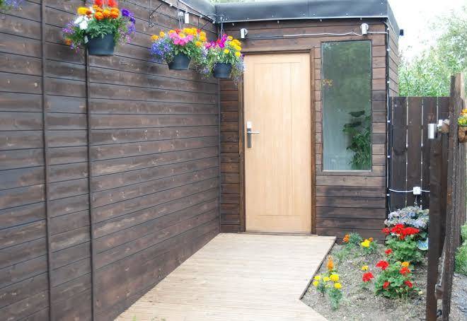 The waterfront lodges