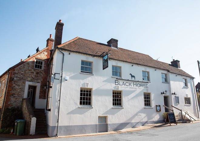 Amberley black horse