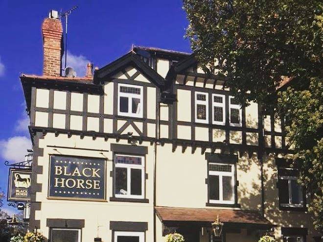 The black horse