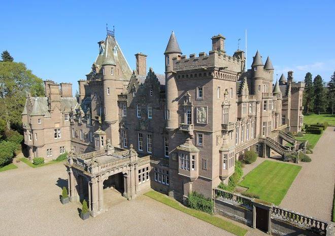 Kinnaird castle