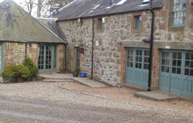 Lodge at lochside