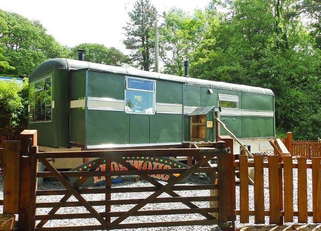 The showman's wagon at coed cae