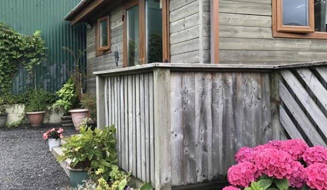 Swansea log cabin