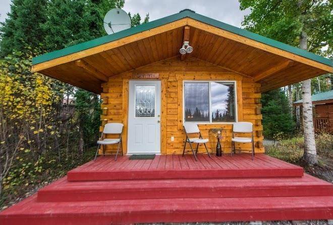 A Cabin By The Pond Image