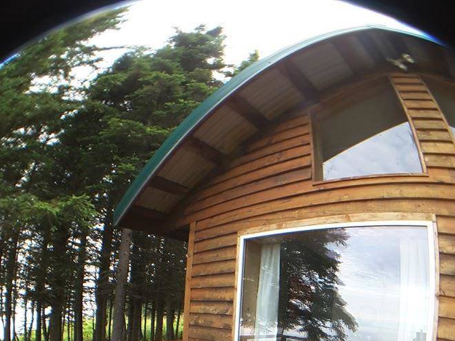 Alaskan sunset cabins