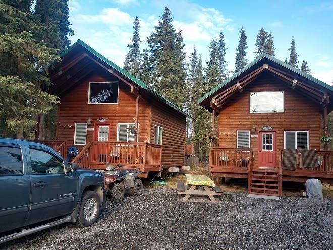 Cabins on the kenai river