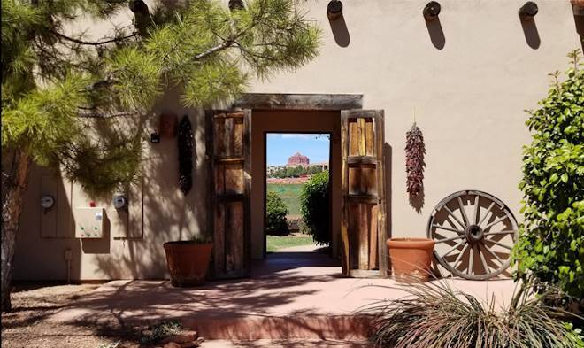 Adobe hacienda bed and breakfast