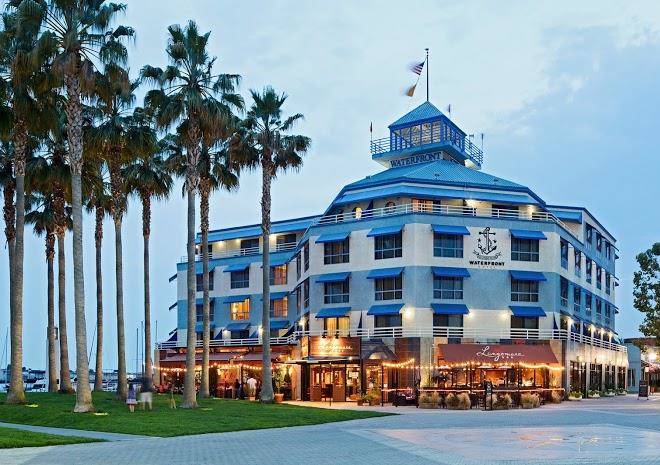 Waterfront hotel