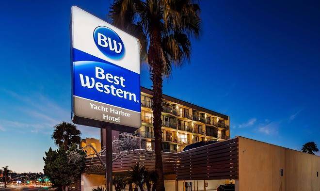 Best western yacht harbor hotel