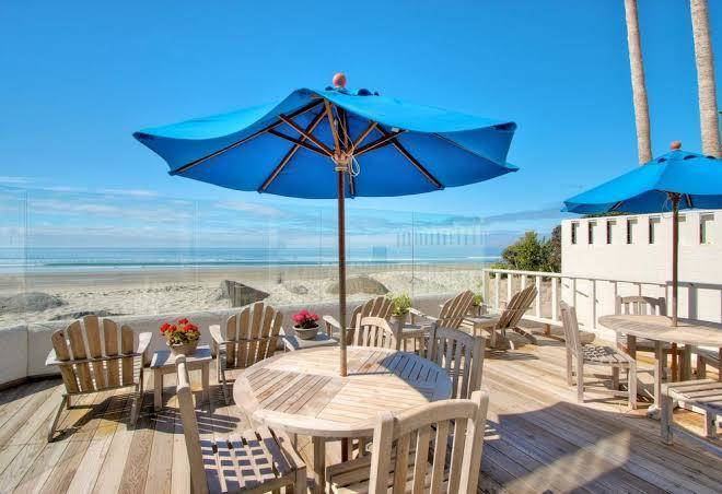 Del mar motel on the beach