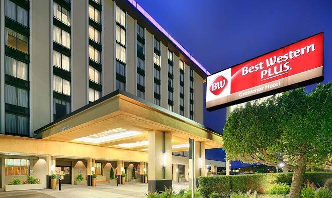 Best western plus grosvenor airport hotel