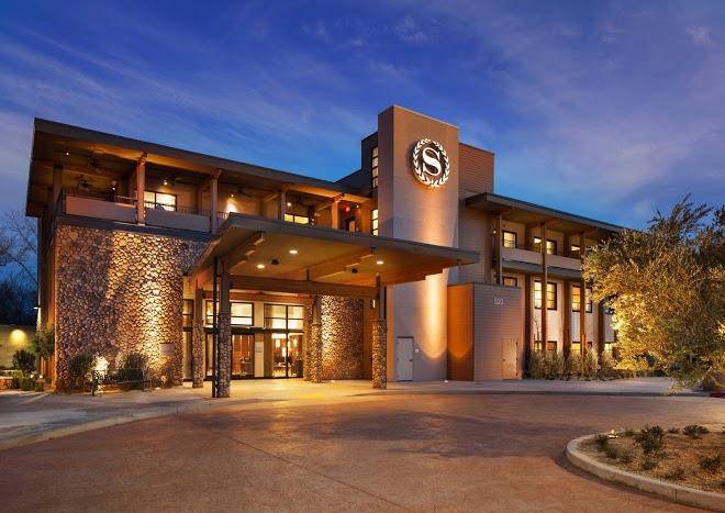 Sheraton redding hotel at the sundial bridge