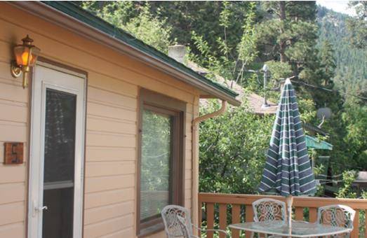 Misty mountain lodge