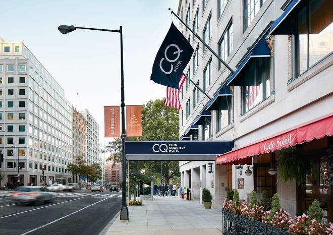 Club quarters hotel washington dc white house
