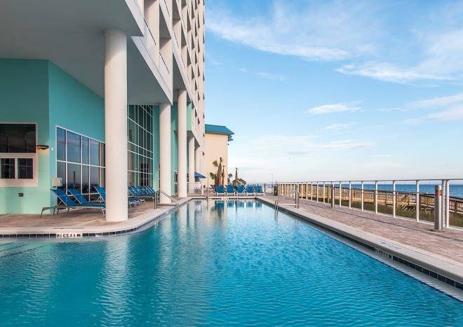 Hampton inn & suites panama city beach beachfront