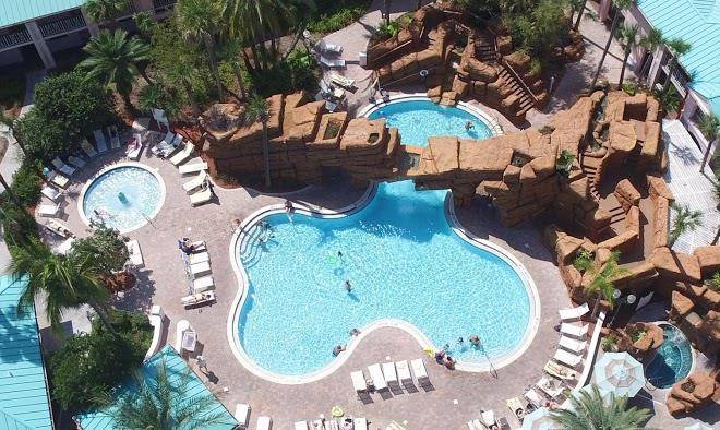 Radisson resort at the port