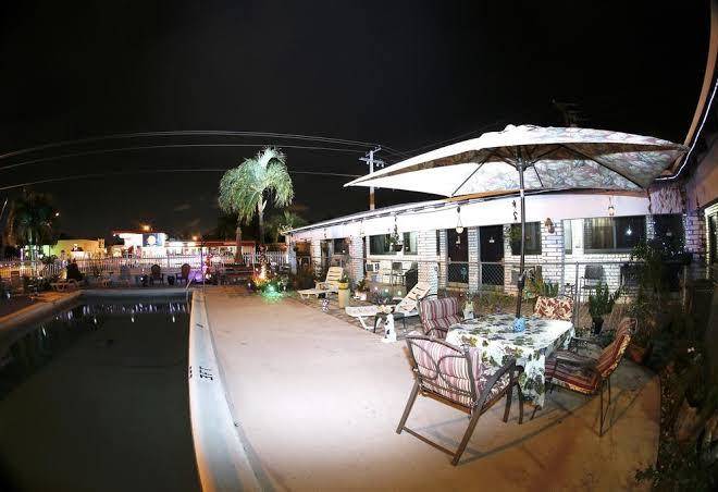 Adobe hacienda motel