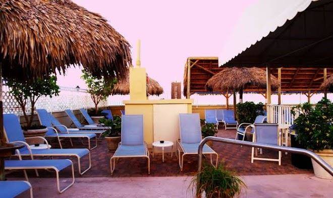Rooftop resort