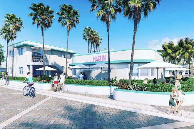 The marlin beachside