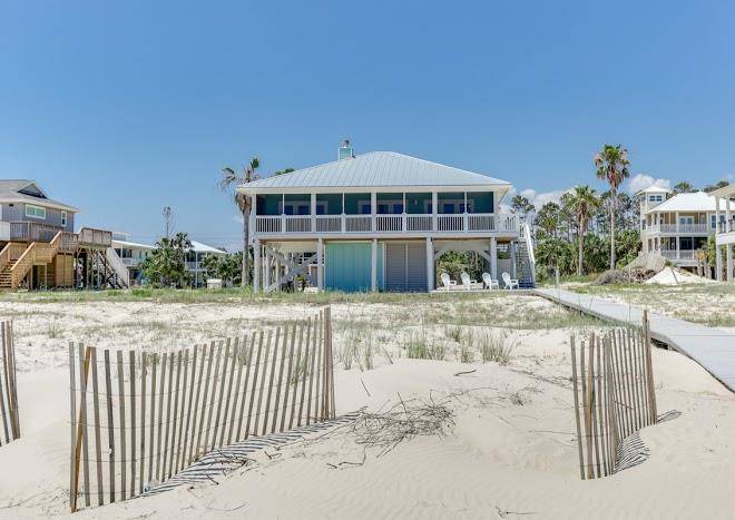 Beachfront bungalow
