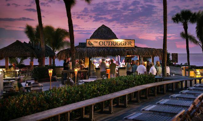 Outrigger beach resort