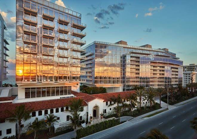 Four seasons hotel at the surf club surfside florida