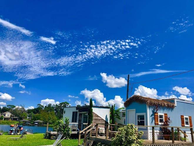 Orlando lakefront tiny home community