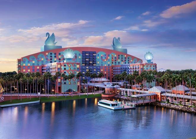 Walt disney world swan