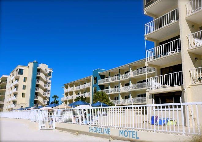Shoreline island resort